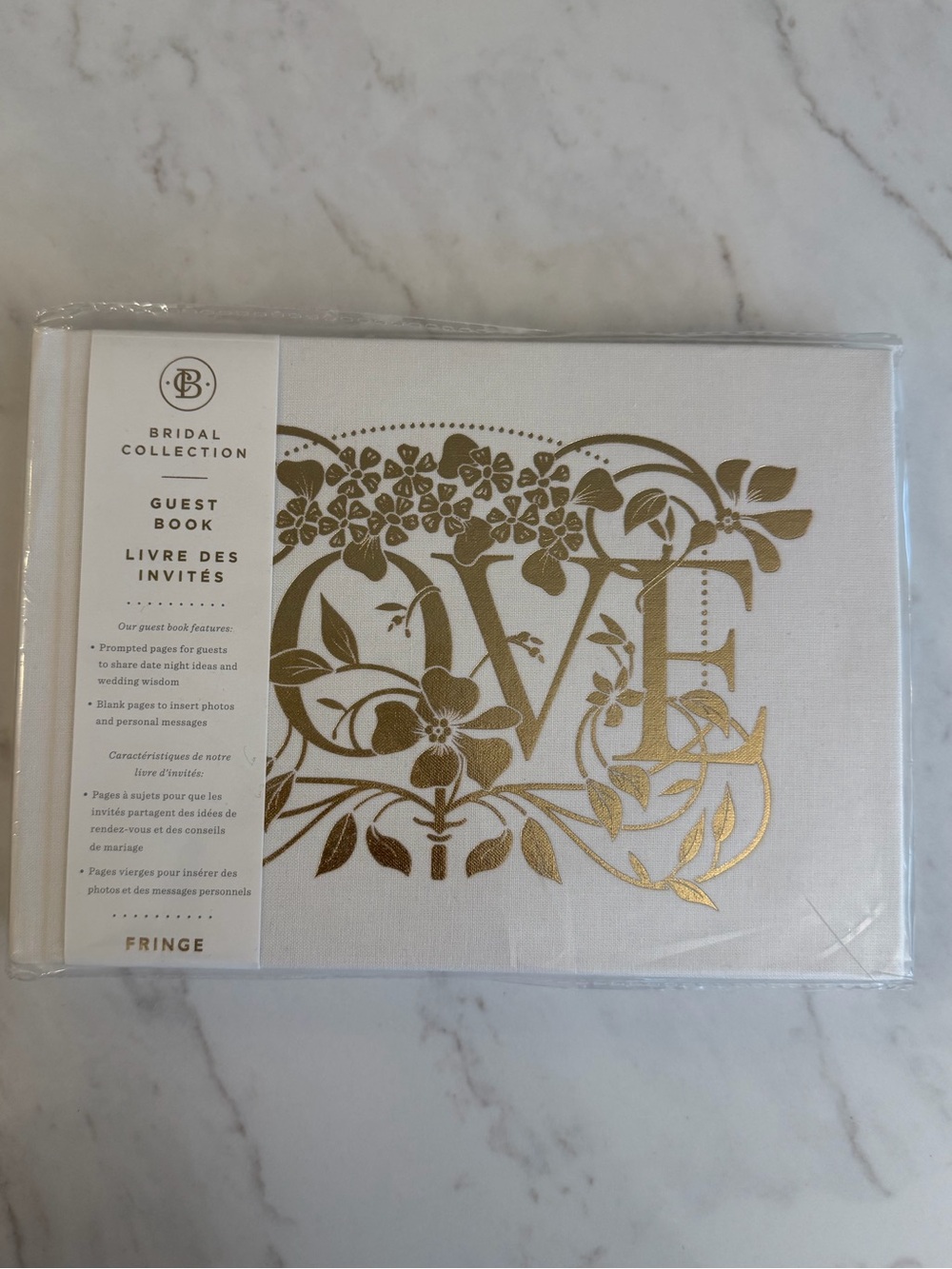 NWT Wedding Guest Book and Pen